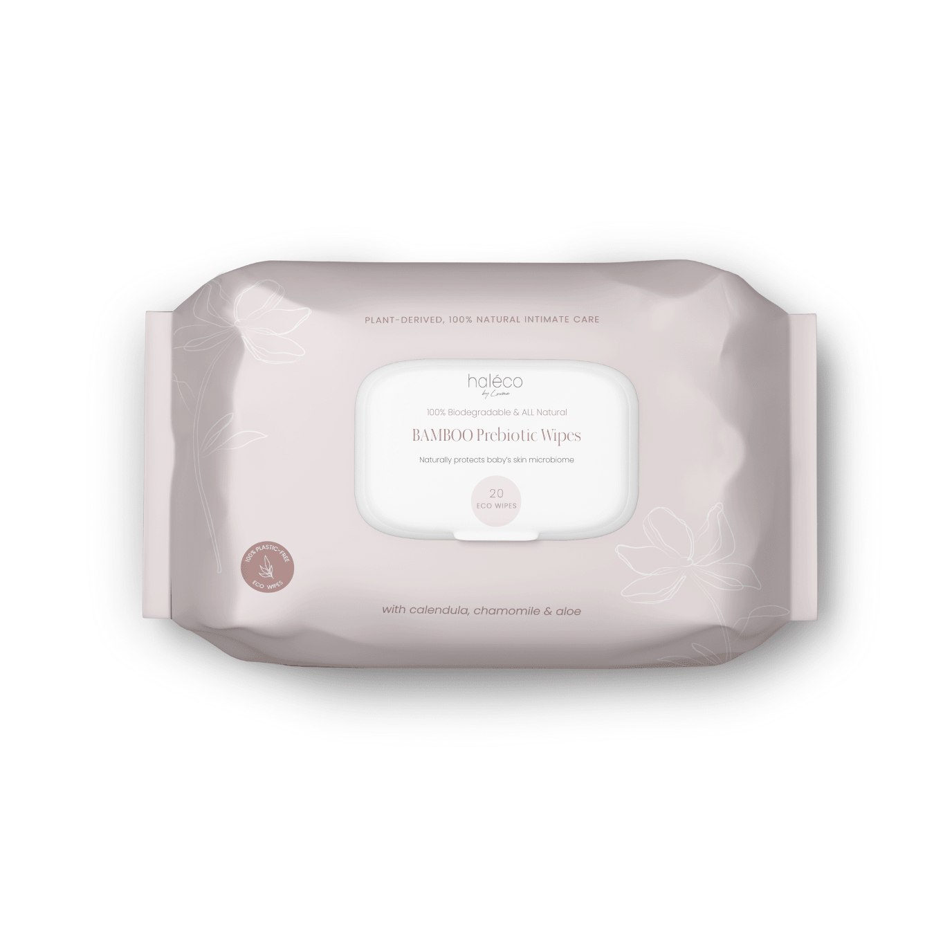 Haléco by Luvme 20pk Bamboo Prebiotic Wipes | 16 PACKS - CLEARANCE SALE - shop_name Wipes