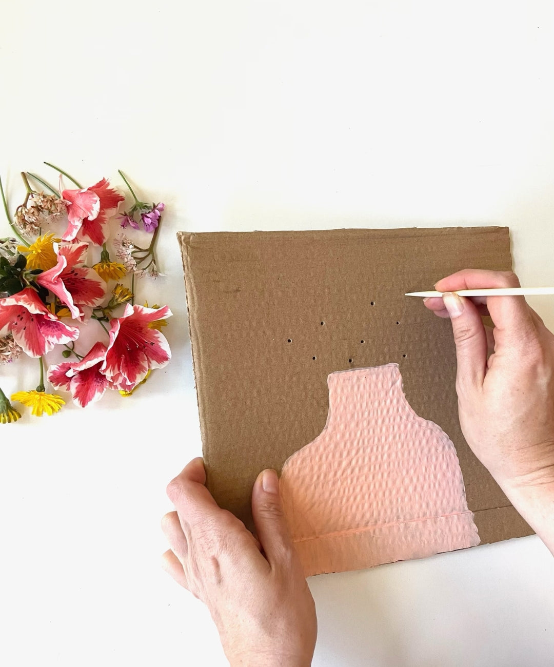 Recycled Nappy Box Craft