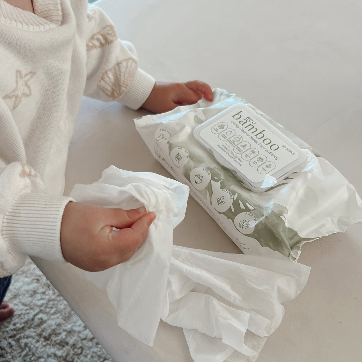 Haléco by Luvme 20pk Bamboo Wipes | 1 PACK