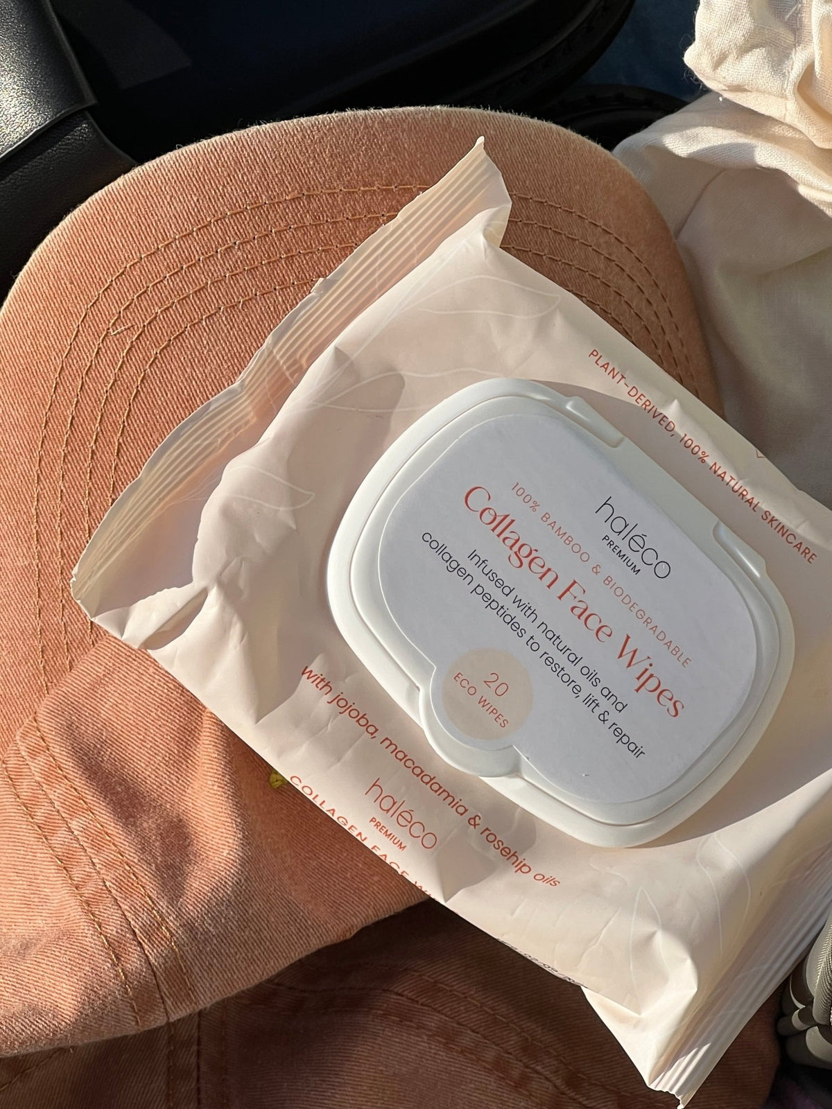 Haléco by Luvme 20pk Bamboo Collagen Face Wipes | 8 PACKS - shop_name Wipes